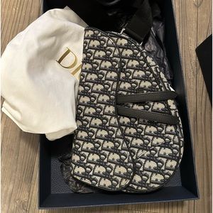 Dior Oblique Saddle Bag
